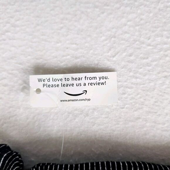 Daily Ritual Women’s Romper XL Black White Striped Sleeveless Elastic Waist - Picture 3 of 10